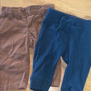 3-6m old navy pants